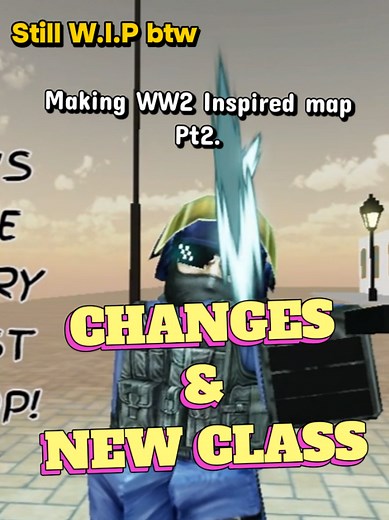 Roblox WW2 Inspired Map: Assault Class & New Mechanics