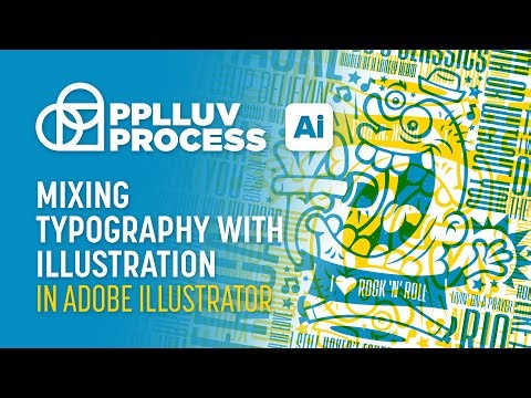 Mixing Typography with Illustration