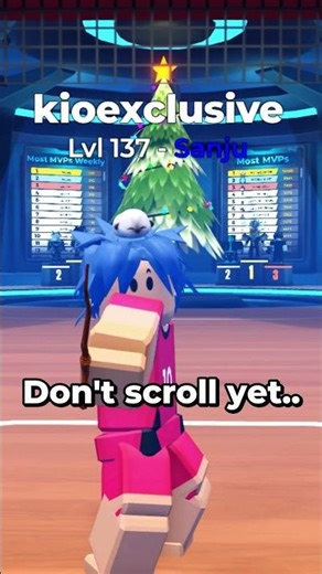 Timeskip Hinoto RETURNS!🎄 #volleyballlegends #roblox