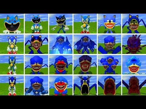 I BECAME ALL SONIC FAMILY - SHIN SONIC TAPES, SEA EATER SONIC, HYDRA SONIC..., in Garry's Mod