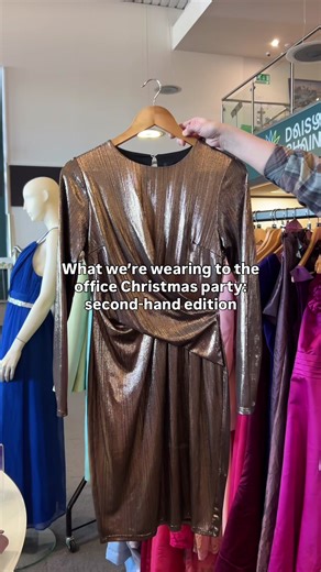 POV: your work Christmas party is coming up and your outfit is from Daisy Chain 👀✨ Come find your Christmas party outfit in-store! 📍 Gateshead #christmasparty #christmasclothes #partyoutfits #charityshopping