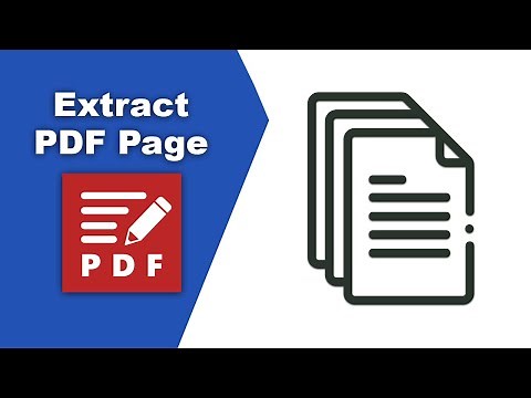 How to extract pdf pages and save them in PDF XChange Editor