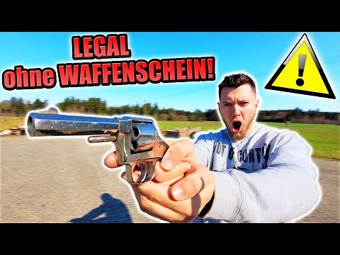 Ich habe mir LEGAL ohne WAFFENSCHEIN einen SCHARFE PISTOLE GEKAUFT!