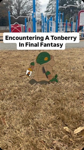 Pierce Wells on Instagram: "Encountering a Tonberry in Final Fantasy. #finalfantasy #videogames #explorepage✨ #nostalgia #playstation"