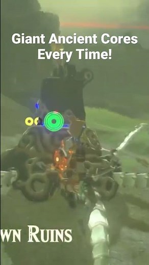 How to Get Giant Ancient Cores Breath of The Wild #shorts