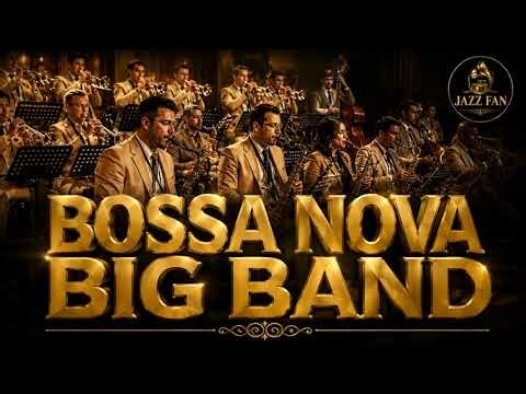 ✨ Golden Bossa Nova Night | Relaxing Jazz Orchestra Performance 🎷 Music Playlist / Vol.153 #jazzfan
