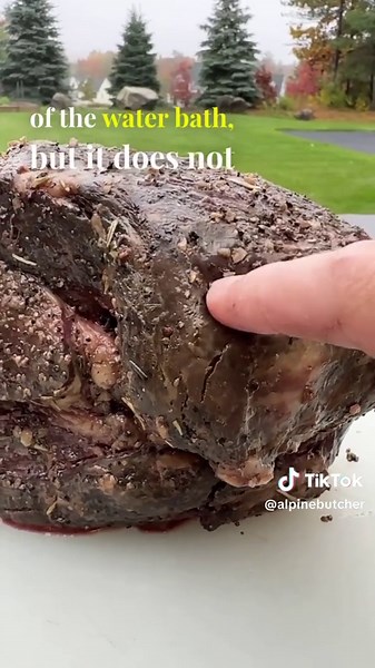 A tender roast that won’t break the bank 🥩 #holidays #butcher #dinner