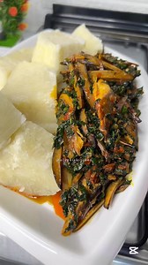 Yam and Ugba sauce 😋 | Oluchi’s kitchen