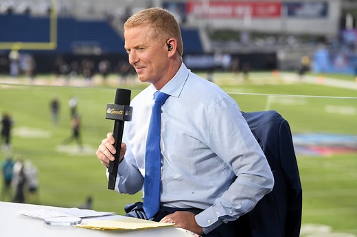 Clap your hands, everybody!: Jason Garrett and Jac Collinsworth are now calling Notre Dame football games for NBC