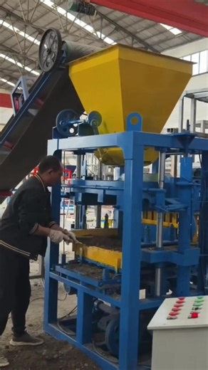 ‏#brickmachine #blockmachine #brickmakingmachine #brick #الطوب