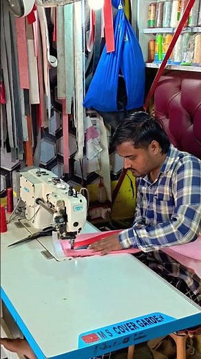 Car Seat Cover Side Stitching Process | Professional Seat Cover Work