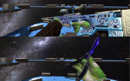 CSGO免费试玩全皮肤教学，全磨损全模板，无需下载软件。龙狙，宝石刀，手套