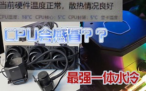 能把I9-10900K冻感冒的酷冷至尊ML360 SUB ZERO王者代表！！！