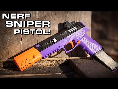 The Ziiiinc: A 220fps Nerf Sniper Pistol!