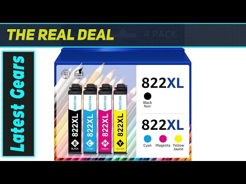 BAOYAN 822XL Remanufactured Ink: The Ultimate Epson WF-3820 & WF-4820 Upgrade!