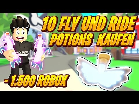 Buy 10 Fly and Ride Potions for 1500 Robux in Adopt Me! | Roblox/German
