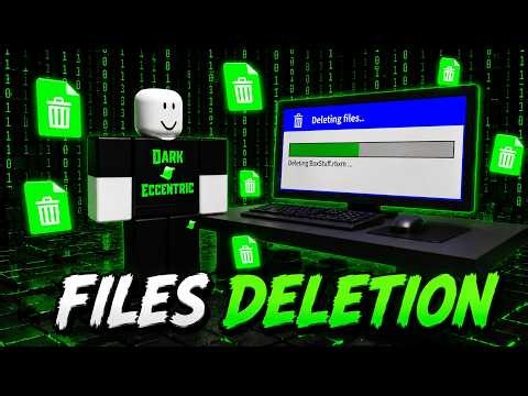 Roblox Script Showcase: Files Deletion