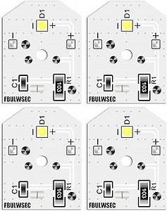 New Upgraded WR55X11132 WR55X25754 GE Refrigerator LED Light Bulb Replace WR55X30602 WR55X26486 PS4704284 3033142 EAP12172918 AP6261806(4 Pack)