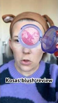 Honest review of the Kosas Blush Is Life Dimensional & Brightening powder blush in shade Euphoria