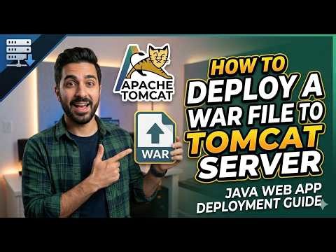How to Deploy a WAR File to Tomcat Server (Step-by-Step)
