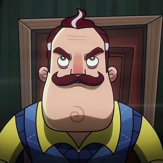 THE DARK TRAID ☠️ "Hello Neighbor Animated Series" HOMEAGE FUNK (SLOWED)