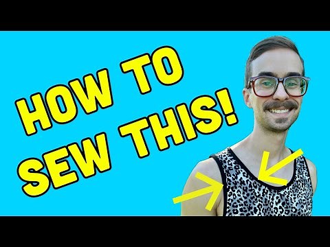 How To Finish Stretch Knit Necklines And Armholes With Knit Binding Tutorial