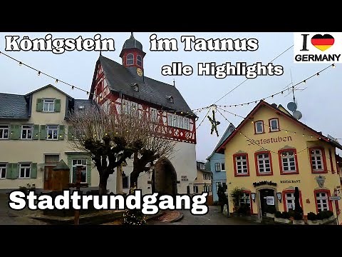 Königstein im Taunus - Historische Altstadt - Rundgang