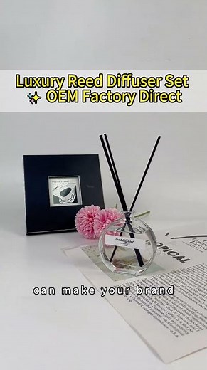 Luxury Reed Diffuser Set ✨ OEM Factory Direct