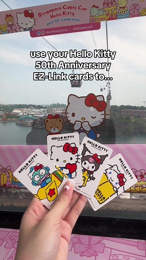 Collect Hello Kitty 50th Anniversary EZ-Link Cards
