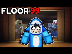 I Barely Survived 99 FLOORS in a Roblox ELEVATOR...