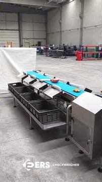 Checkweigher with Sorter Feature #sortingsystem #checkweigher