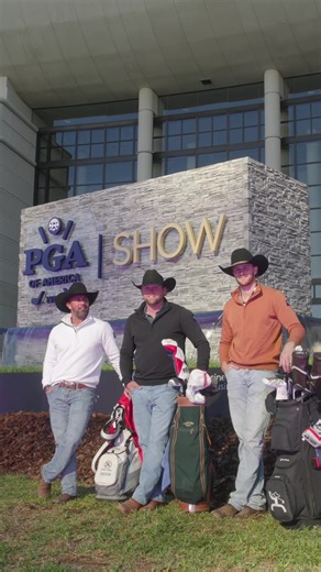 We made it! Come see us at booth #5090 see ya’ll there! @Cowboy Golf @Aaajones27_Golf @PGA Show