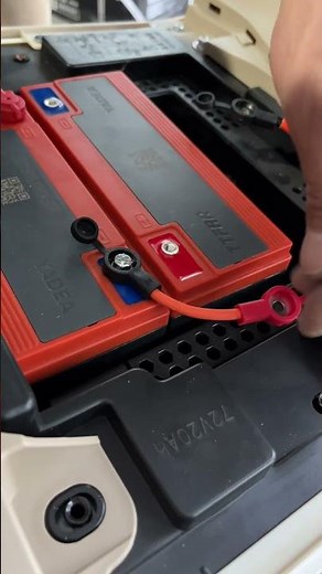 Easily install and connect the battery cables!