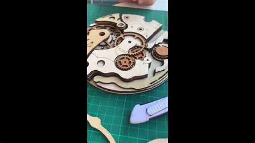 Watch Movement | Laser Cut File for Creating Multilayered 3D Mechanical Watch Movements | SVG, Ai, Dxf, Lightburn Format - Etsy