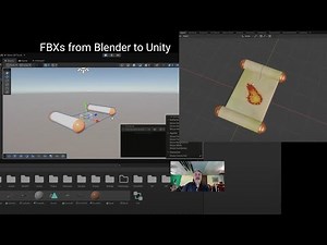 Magic Scroll Project: Create and Troubleshoot FBXs in Blender for Unity