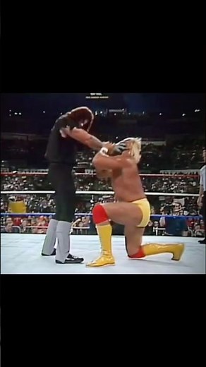 Undertaker's Brutal Tombstone on Hulk Hogan to Win His First Title 🔥