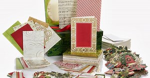 Anna Griffin Holiday Trimmings Cardmaking Kit