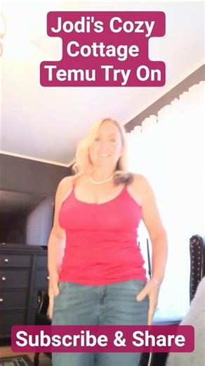 Am I Still Stylish After 50?/Funky Town/ TEMU Try-On #shorts #cozy #chihuahua #dog #curvy #dance