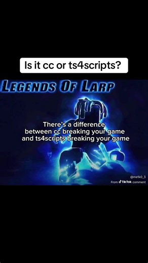 Explaining cc and ts4scripts #brokengame #sims4 #simsmods #abcxyz #fypシ