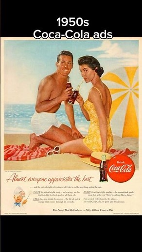 1950s Coca-Cola ads #history