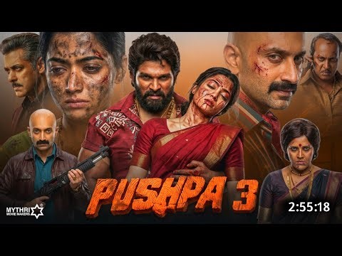 Puspa 3 Full Movie Hindi Dubbed | Alu Arjun | New South Indian Action Love story Movie 2026