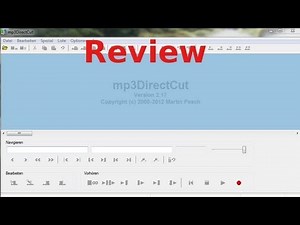 [Review] mp3DirectCut / Kostenlos Mikrofon aufnehmen und mp3 Dateien bearbeiten