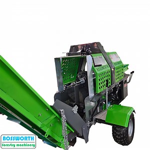 [Hot Item] Bossworth Gasoline Power Log Processor Wood Splitting Machine Firewood Processor