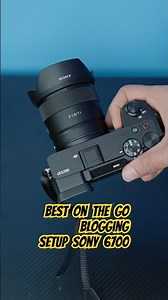 A6700 Plus sony F1.8 11mm APS-C Prime Len Best Vlogging Setup
