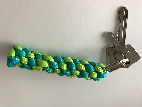 Paracord Schlüsselanhänger - einfach erklärt
