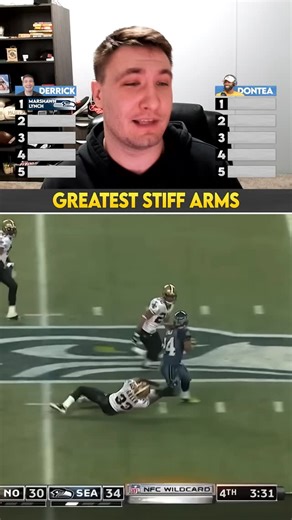 I Know Ball Network on Instagram: "The Greatest Stiff Arms In NFL History"