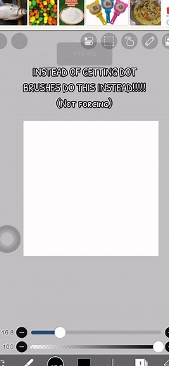 Dot Brush Tutorial using Ibis Paint X