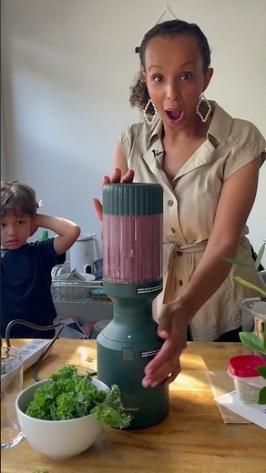Yummy🧉💜Smoothie with the Beast Blender #beastmode #glowwithmuna