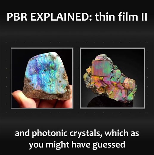 Thin Film Interference part 2: PBR explained #blender #pbr #tutorial #unrealengine #unity