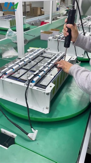 Full Automatic Laser Welding Line for 51.2V 300Ah Solar Storage Battery Pack #shorts
